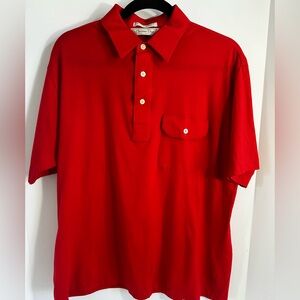 Dior Vibrant Red Men's Polo Shirt